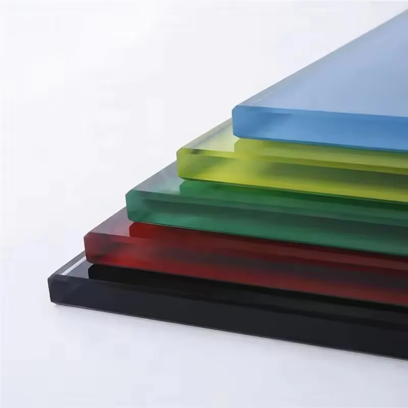 Painted Tempered Glass Splash Back Glass for kitchen splash