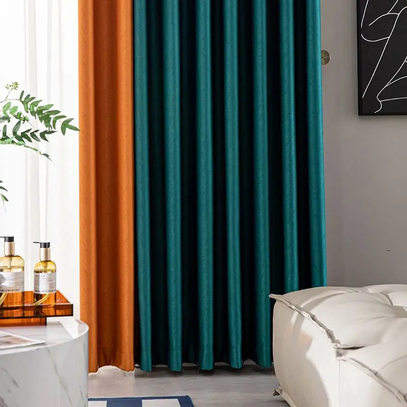 Curtain Fabric Walls Blackout Window Curtains For The Living Room Luxury