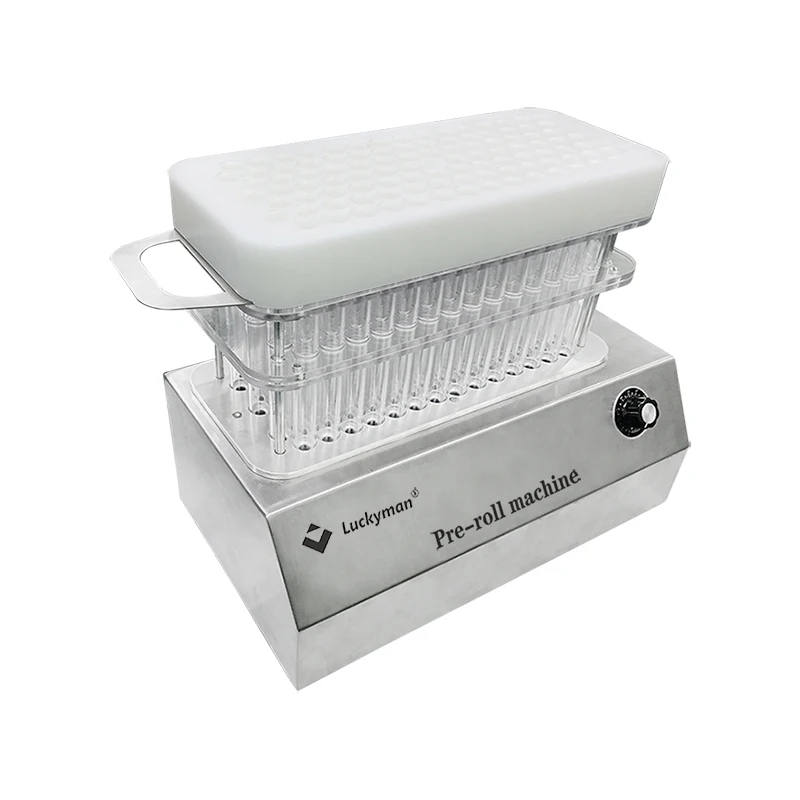 
100pcs CBD Cone Filling Machine Pre-Roll Cone Filling Machine 