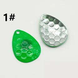 2021 Top quality chatterbait blades china fishing accessories spinner bait Heart-shaped parts