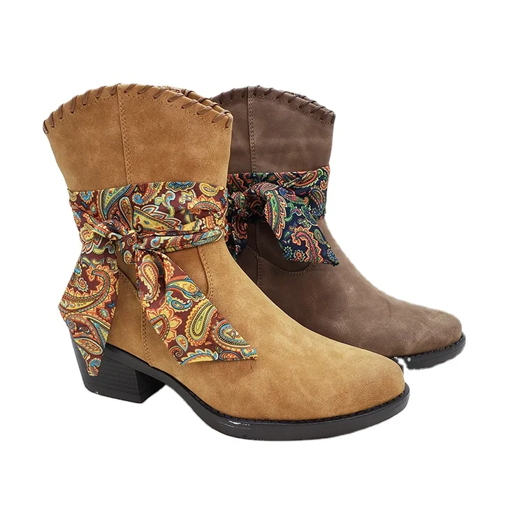 Women Western Cowboy Boots Shoes Winter Boots Women S Genuine Leather Cowboy Boots
