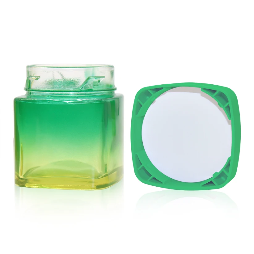 Wholesale bulk 1 oz 2 oz 3 oz 4 oz custom logo child resistant glass jar for herb flower