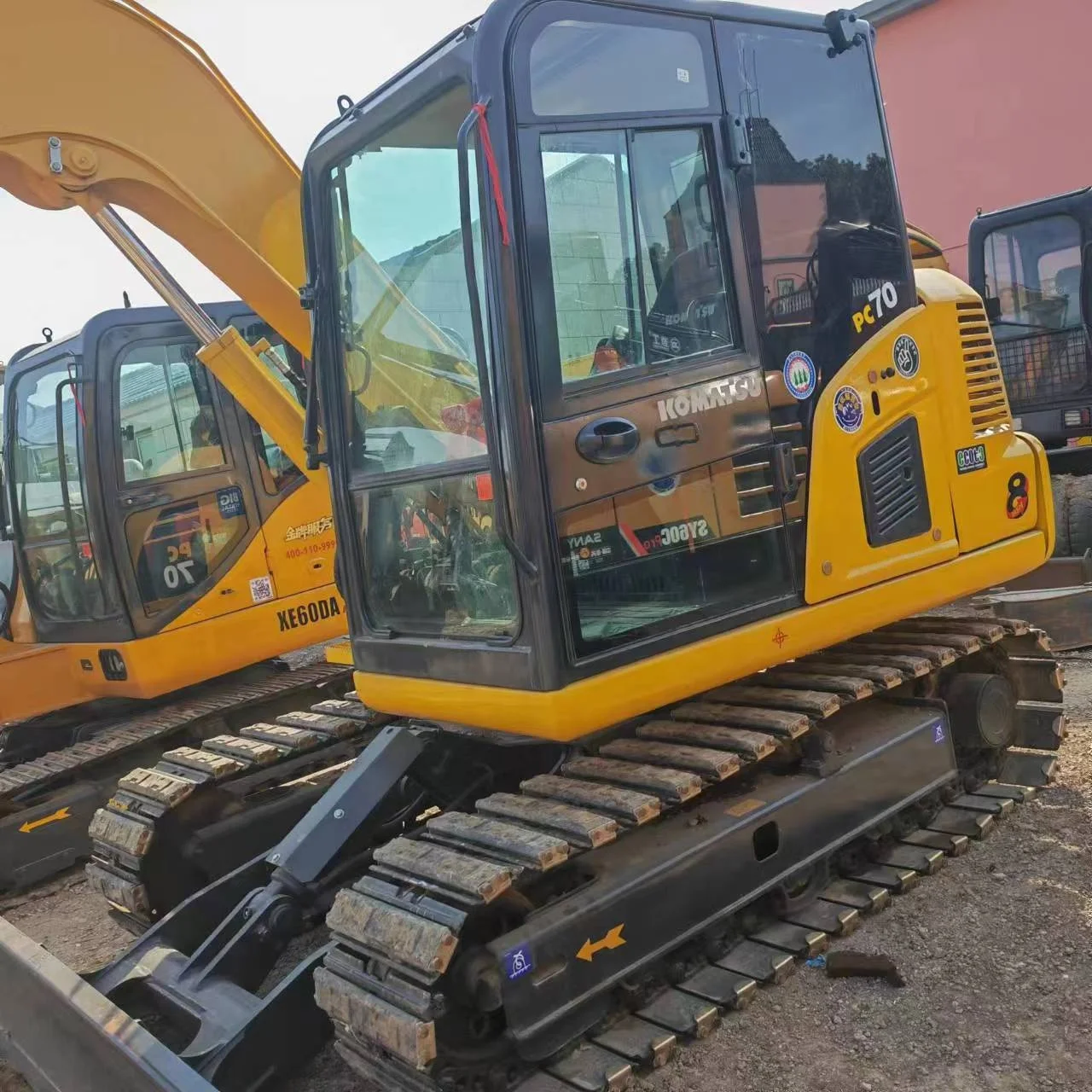 Used komatsu pc70-8 Used excavator  Komastu pc70-8 with Low price and Good quality on Hot sale compressor komatsu pc70