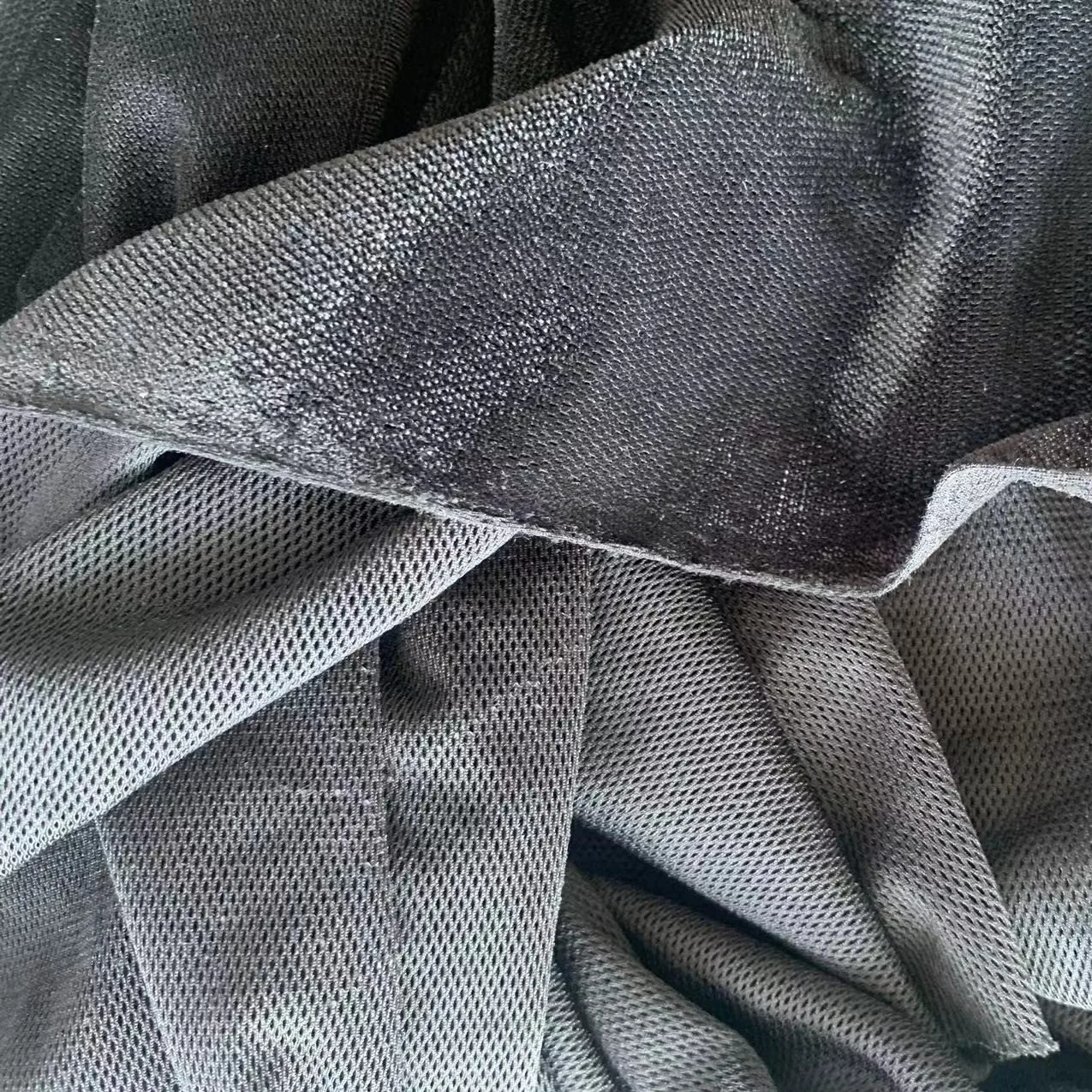 polyester velvet mesh fabric for sports liningfabric