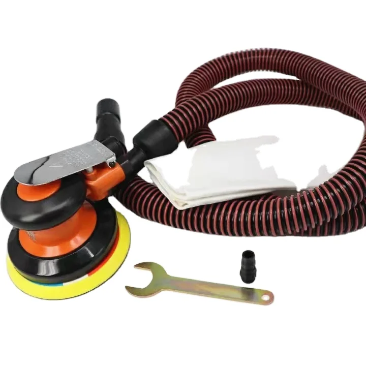 professional DIY Random Orbital Pneumatic Polisher self Vacuum Air Sander for car furniture