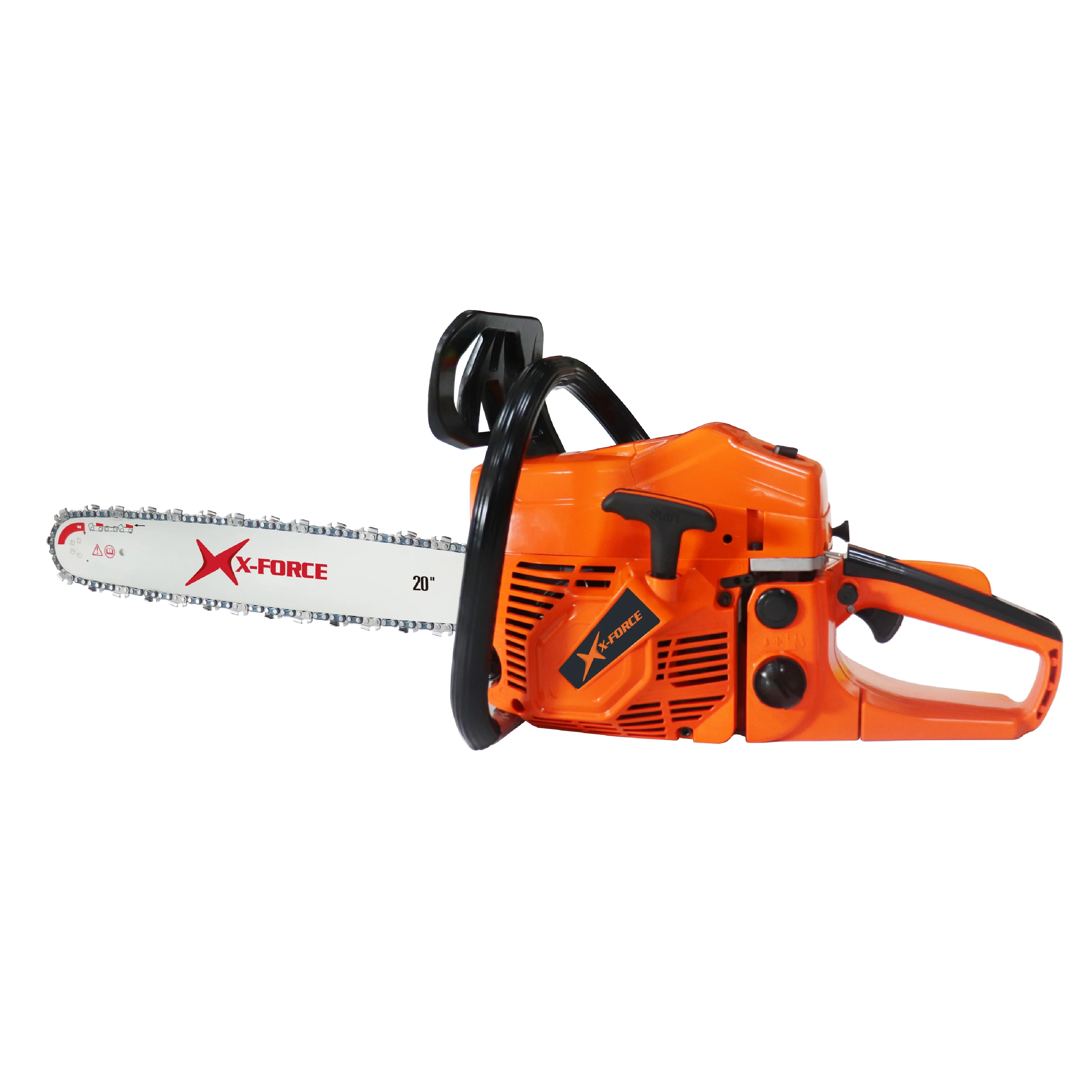 Professional Manufacture 5800 Gasoline Chainsaw 2 Stroke Petrol Wood Tree Cutting Machine Forest Chain Saw