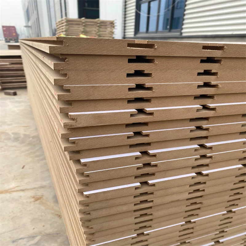 On sale Linyi factory Outstanding Fast shipping Factory supply slotted MDF for Mexico Spain South American market from China