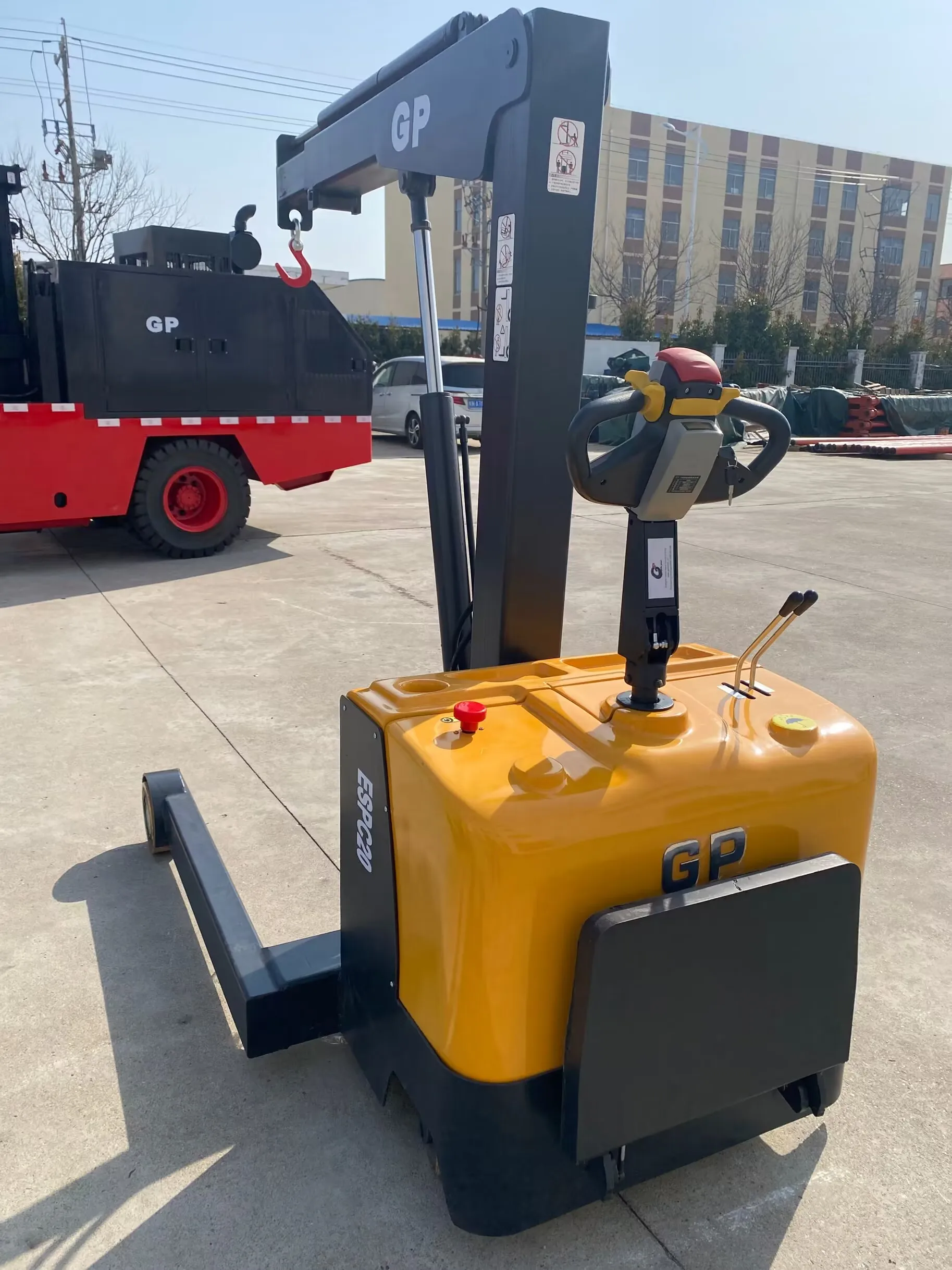 1.5T 2T Hydraulic small electric crane