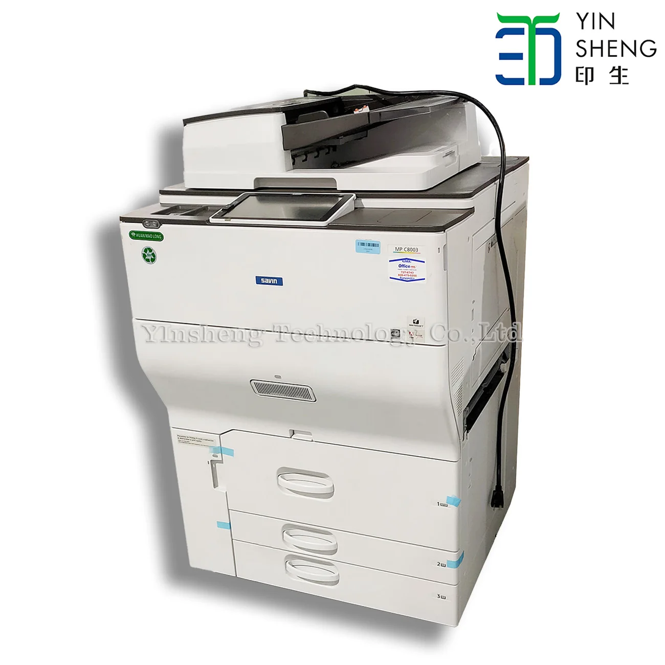 Ricoh MPC 8003 Used Photocopy Machine RICOH Aficio MP C8003 Refurbished Color Copier Machine