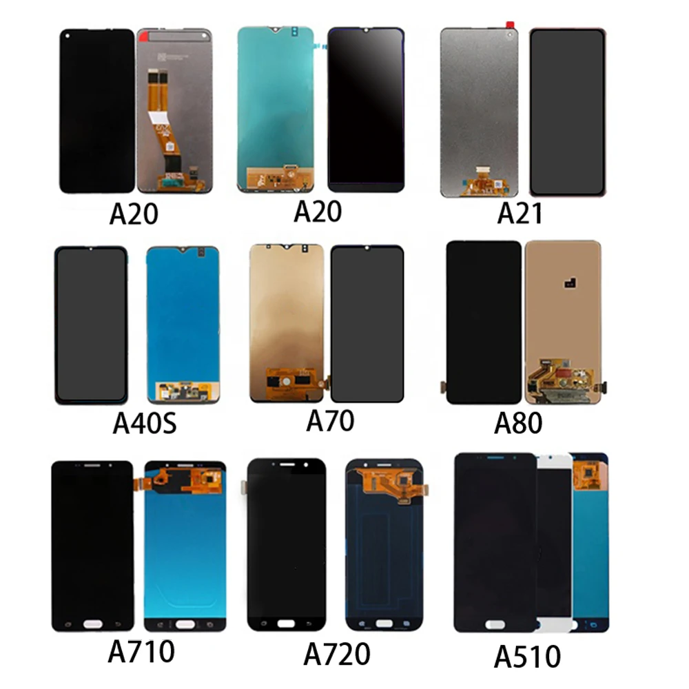 A20 A10 A31 A32 A51 A515F NOTE 10 PLUS смартфон экран для Samsung мобильные телефоны ЖК сенсорный