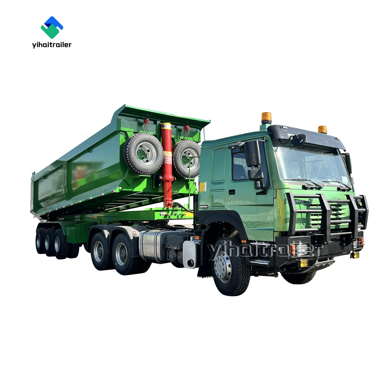 New And Used Sino Howo Diesel Euro 3 4 Emission Mining Automatic 6x4 8x4 Drive Wheel Tractor Tipper Dump Truck For Construction