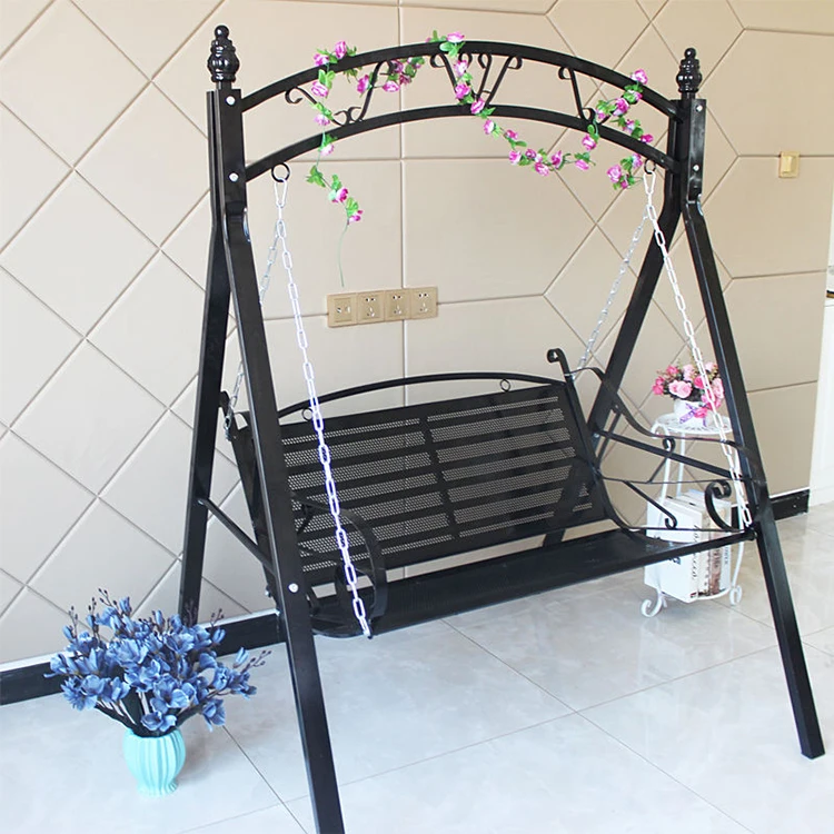 Wholesale outdoor courtyard swing leisure park rocking chair swing