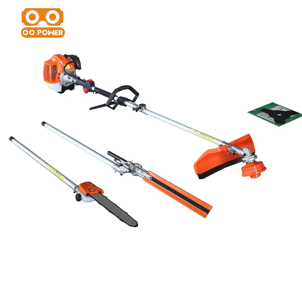 Professional 2 Wheels Power Brush Cutter Grass Trimmer Garden Cutters Gasoline Grass Cutter