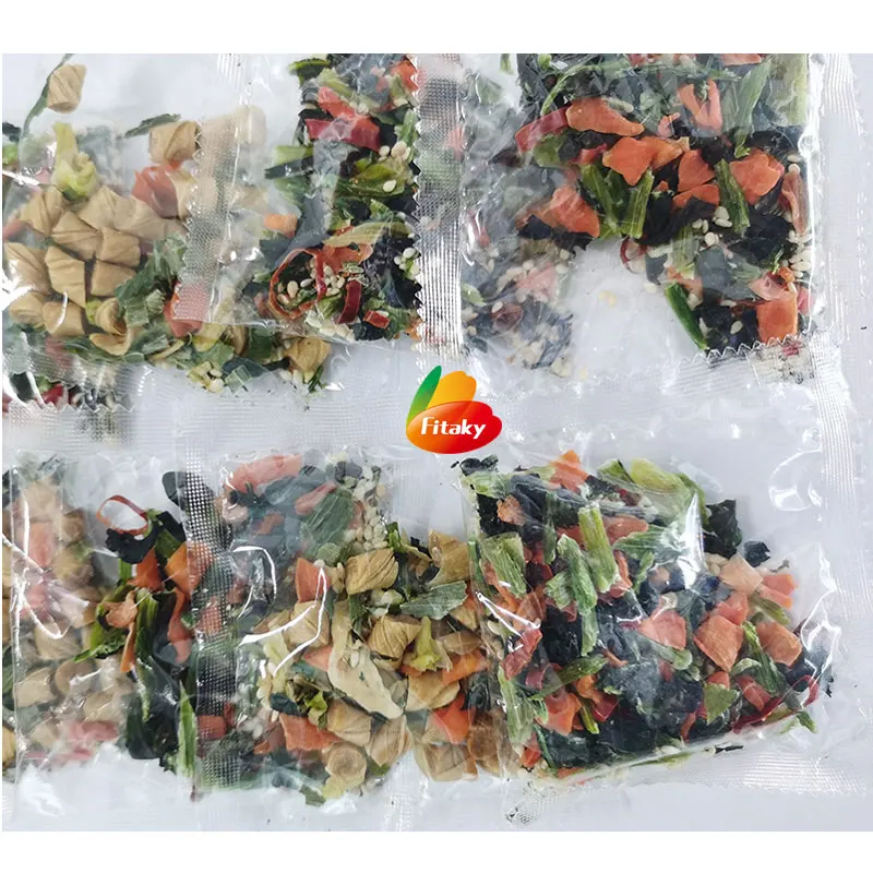 Healthy Instant Noodles Seasoning Sachet Dehydrated Mixed Vegetable Chips
