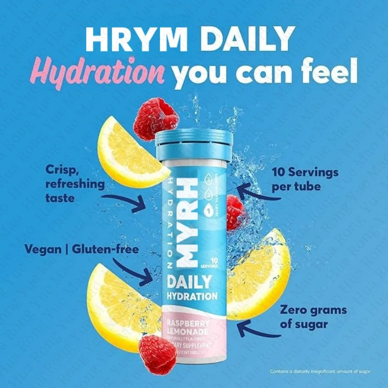 Factory Direct Sell OEM/ODM Health Hydrating Electrolyte Effervescent Tablets For Energy, and Hydrating Essentials