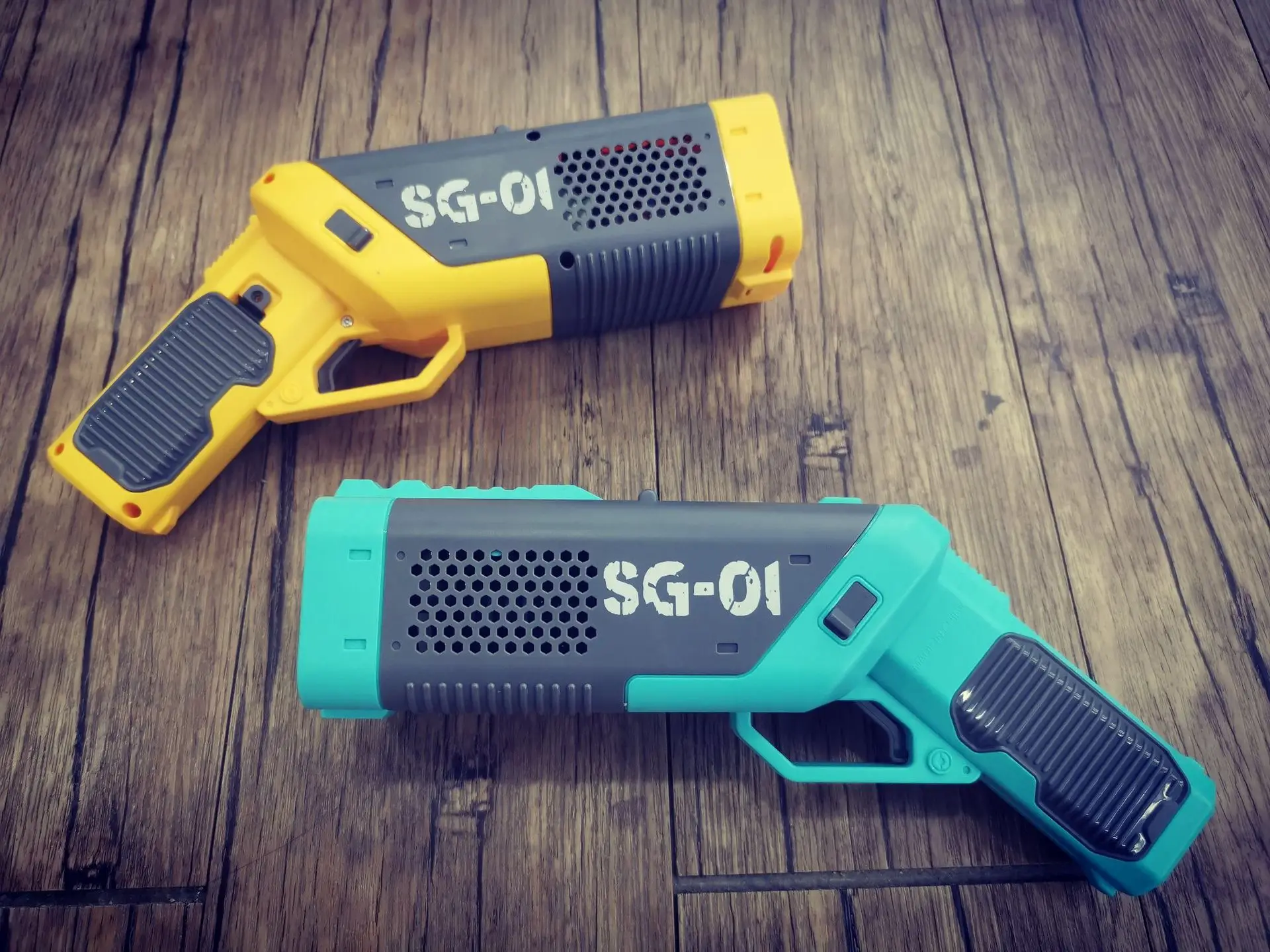 Nanchang Auyan new cross-border explosive tiktok Internet celebrity 10 hole electric light automatic handheld bubble gun