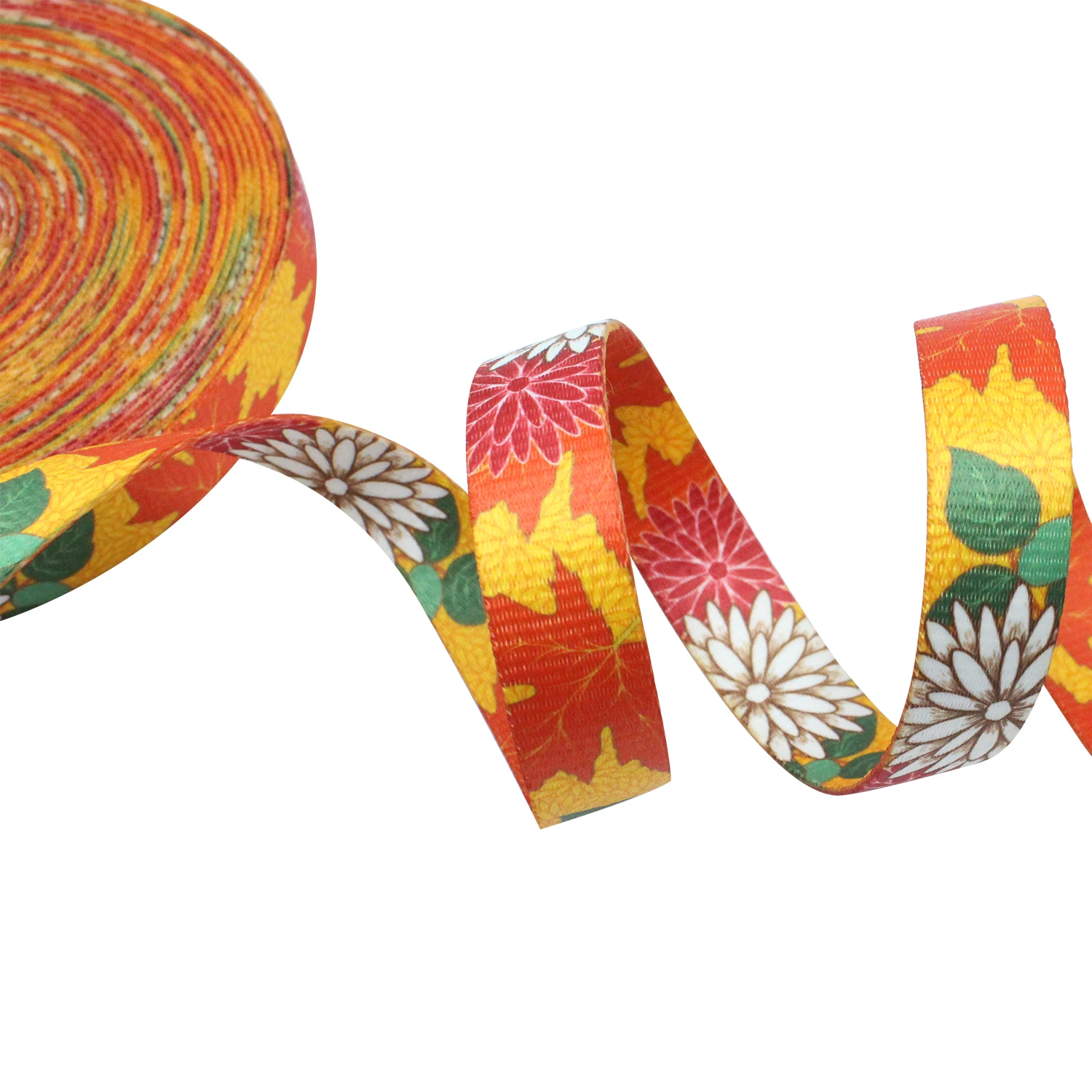 Factory Strap Printed Retractable Barrier Printed Webbing With Stars Custom Printed Webbing Polyester For Pet Collars Leashes