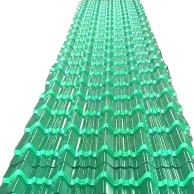 Prime Anti Corrosion PPGI PPGL Color Coated Aluminum Zinc Steel Plate Plain Roof Tiles Corrugated Roofing Sheet For Walls