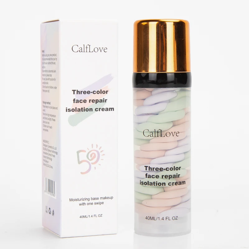 Color Correcting Primer Cc Cream Moisturizing Makeup Base Cc Bb Cream My Logo Base Bb Cream