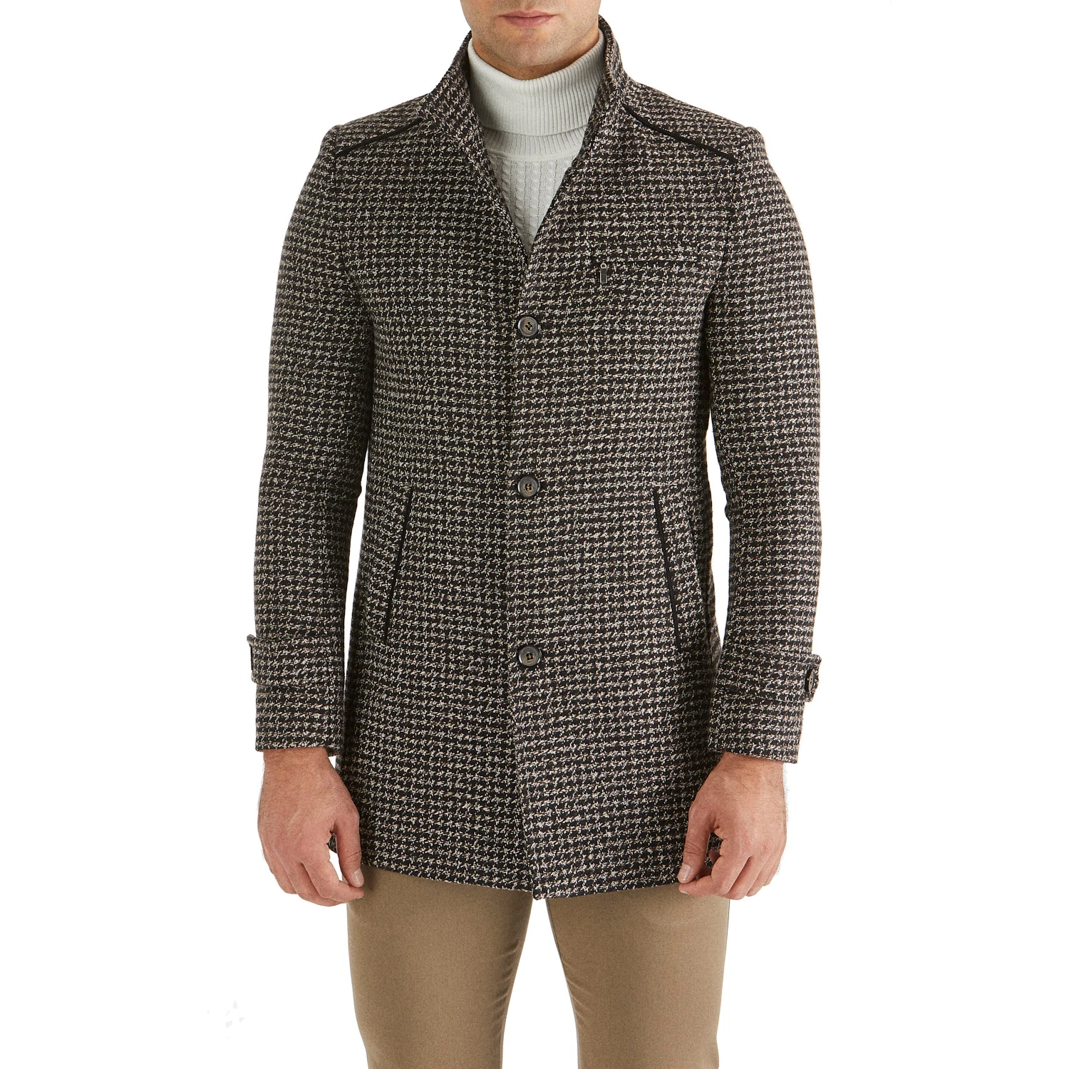 
Новый дизайн, зимний сезон, облегающее мужское деловое пальто Barleycorn, мужской тренчкот для мужчин 