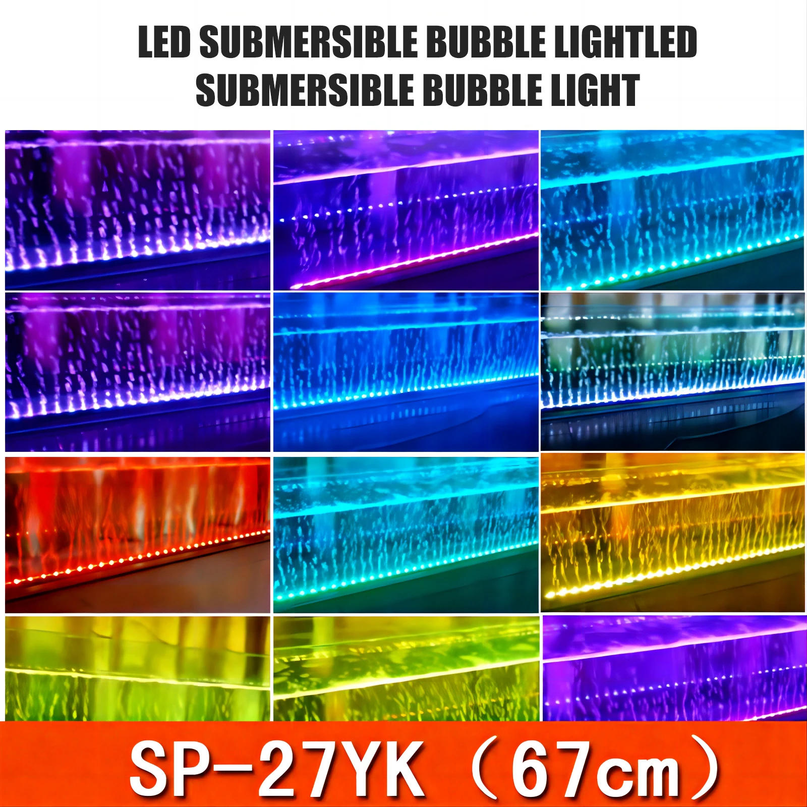 China Manufactory Remote Control Dimmable Aquarium Light Led Aquarium Lights With Bubbles