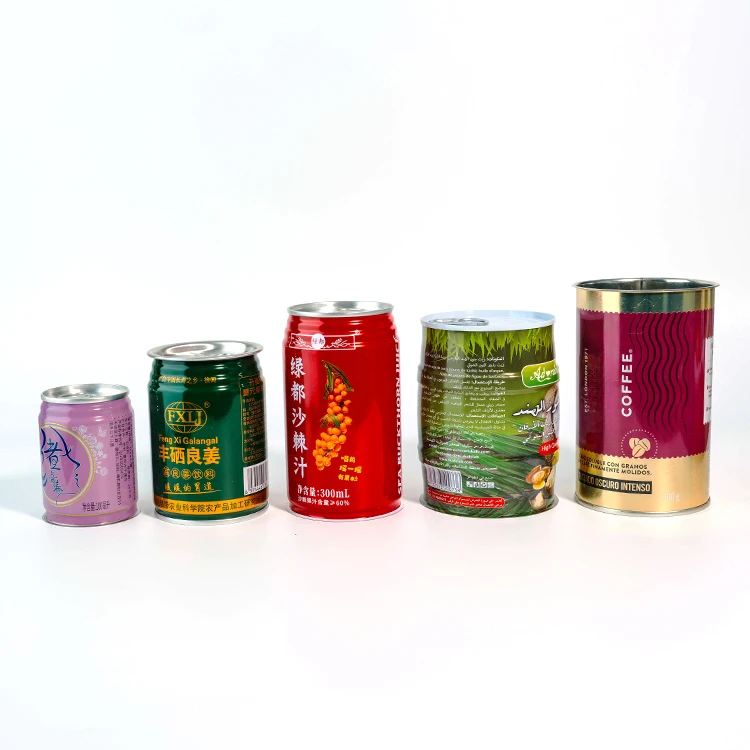 Direct Manufacturer 330Ml 355Ml Cola Can Shape Four-Color Printed Tinplate Cans