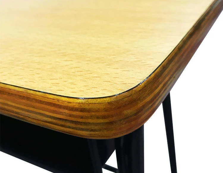 KY-04 School Classroom Wooden Chairs And Tables Single Desk Set For Students Study