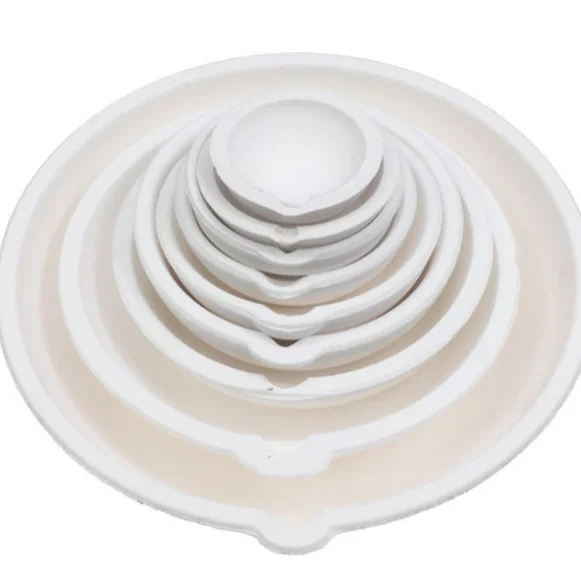 Melting Crucible Quartz Silica 100g--10000g Jeweler Heat Resistant Bowl Pot Casting Melt