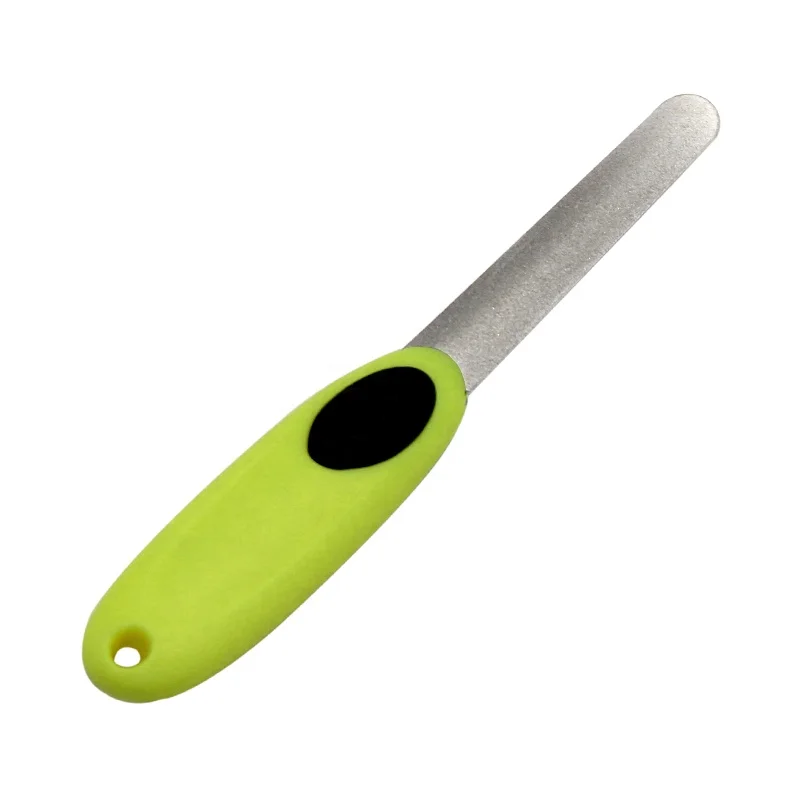 Factory Wholesale LOW MOQ Durable Plastic Handle Pet Nail File