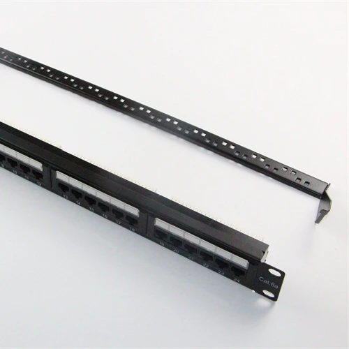  2019 индивидуальные 1U UTP CAT6 24-портовая патч-панель RJ45 с keystone