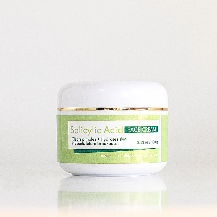 Private Label Face Whitening Cream Salicylic acid removes acne and controls oil for delicate skin Moisturizer