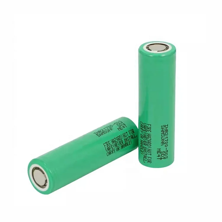 50s 21700 battery 5000mah 15A high capacity 3.7V Li-ion rechargeable batteries for battery pack