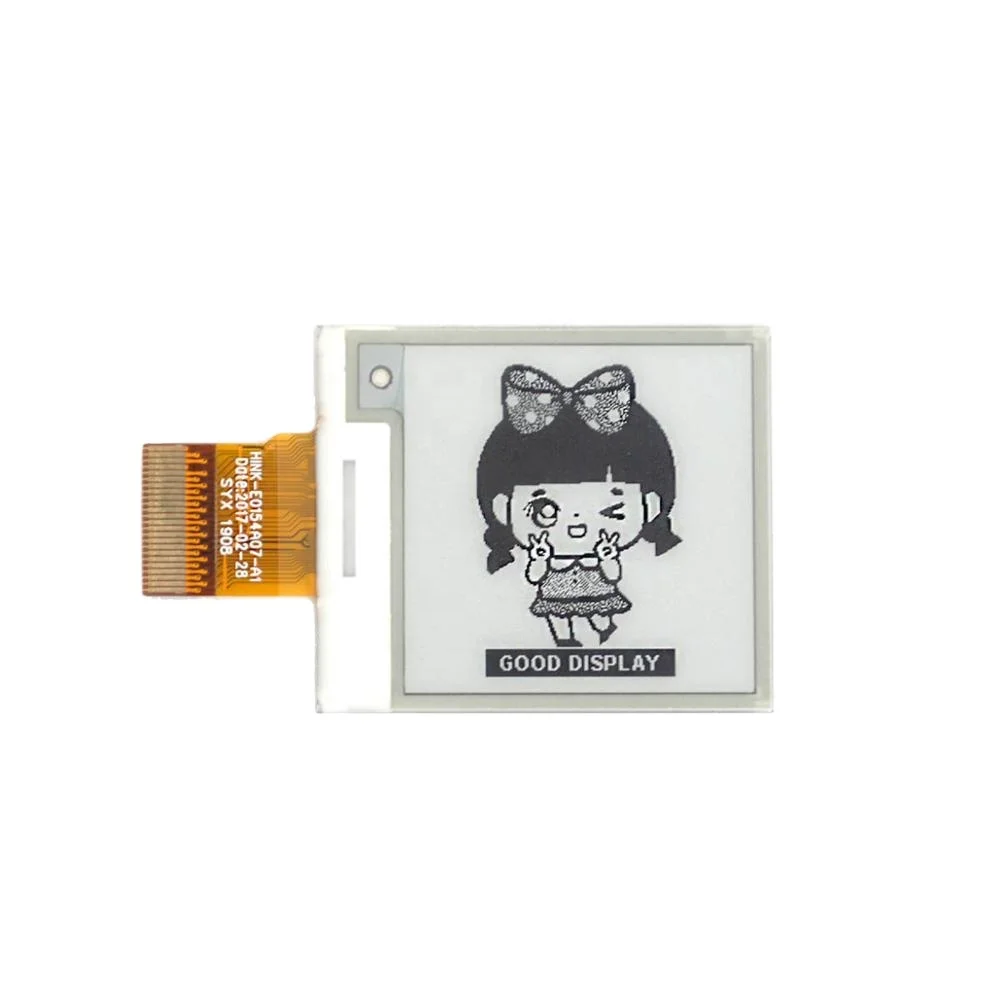 1.5 inch 1.54 inch partial refresh SPI input small e ink display