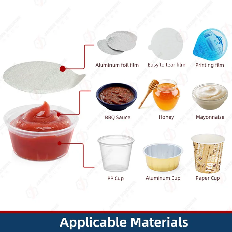 Sour cream cheese cup sealing filling machine plastic cup automatic cream cheese filling machine