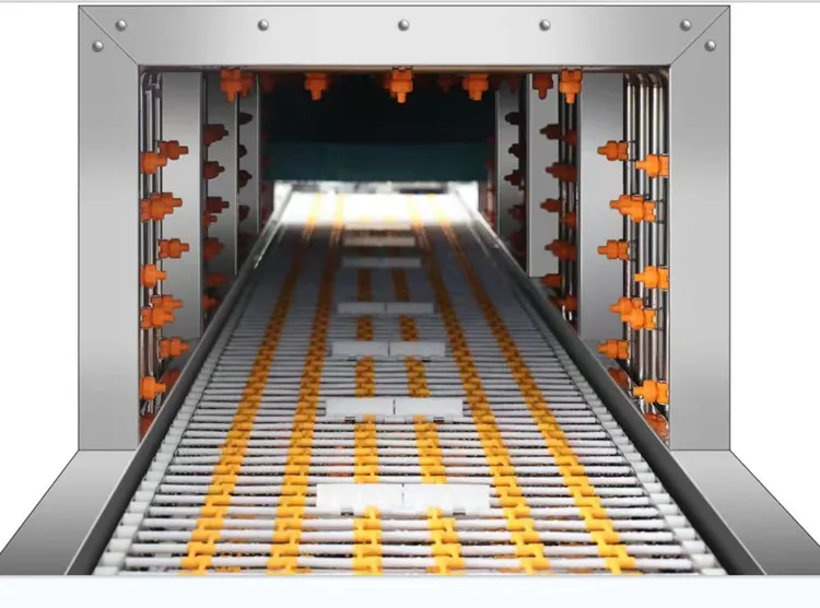 Turnover Basket Washer Plastic Box Trash Bin Cleaner Bakery Baking Tray Plate Crating Washer