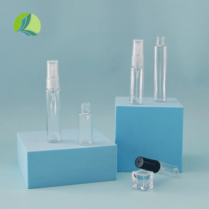 High quality 3ml 5ml 8ml 10ml 12ml PET Clear refillable Mini Perfume Mist Plastic pen Spray bottle