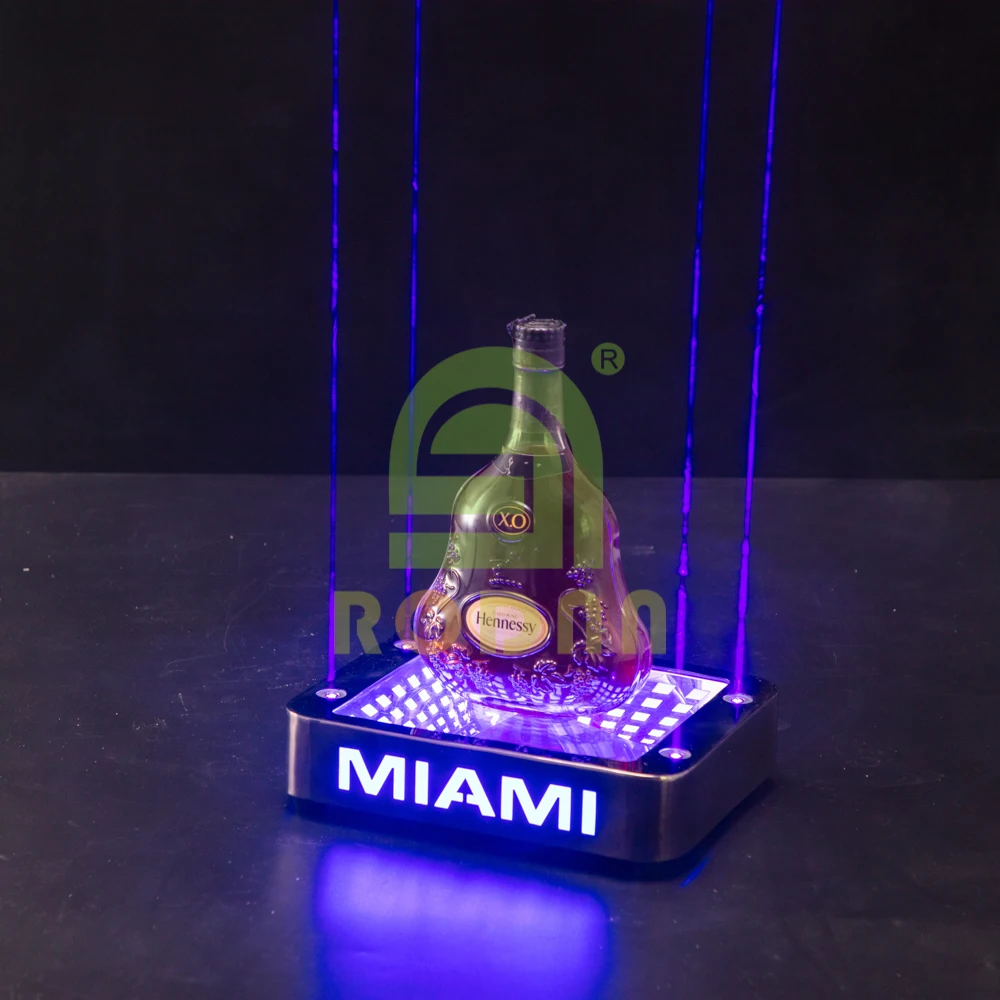 LED Bottle Glorifier Bottle Display VIP Pyramid Effect