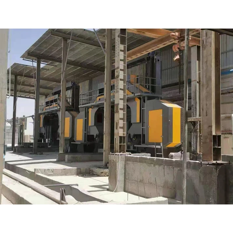 Multiwire Machine For Cutting Granite Blocks