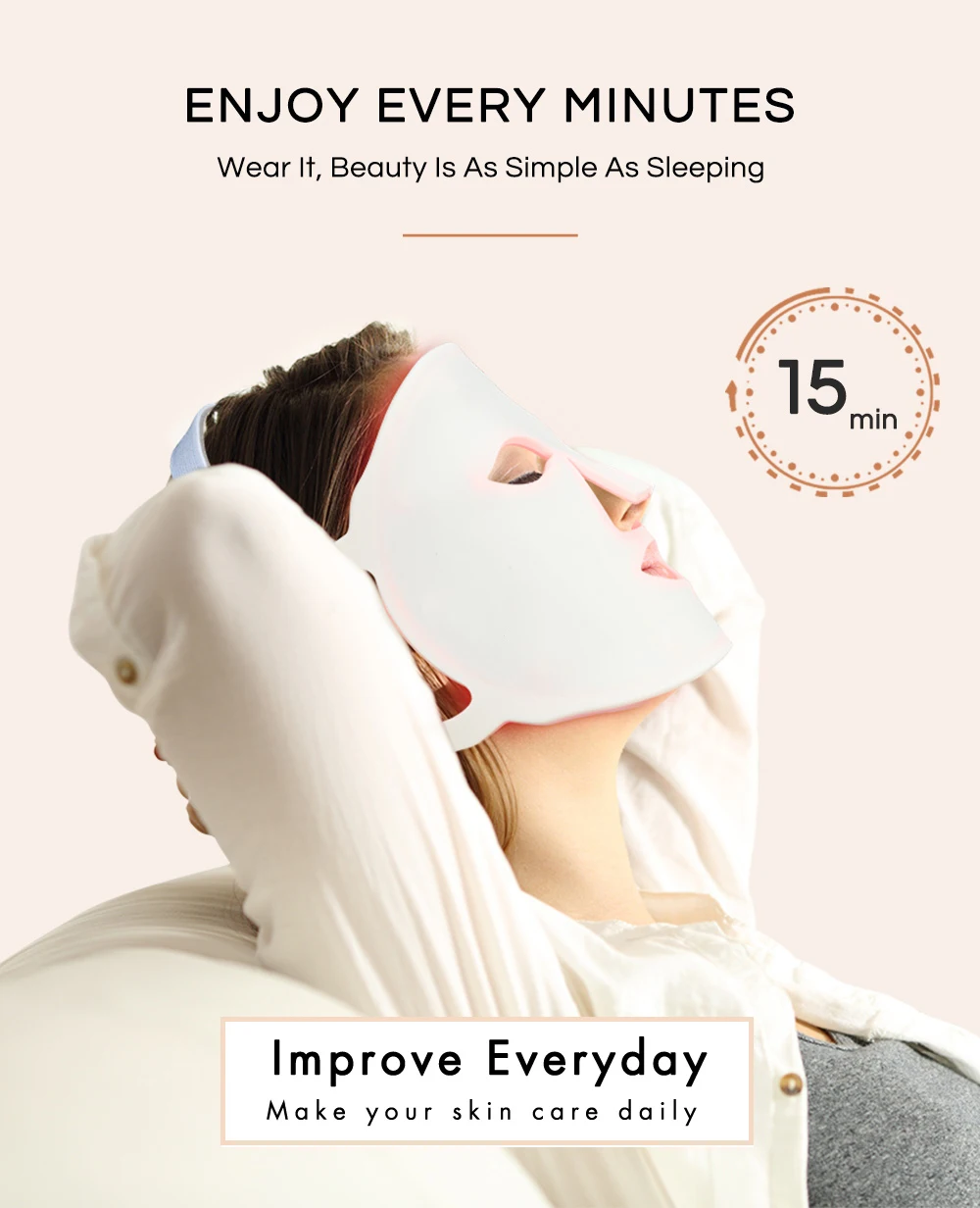 Portable Light Therapy Lamp PDT Machine Physical Heating Physiotherapy Led Red Light Therapy Face