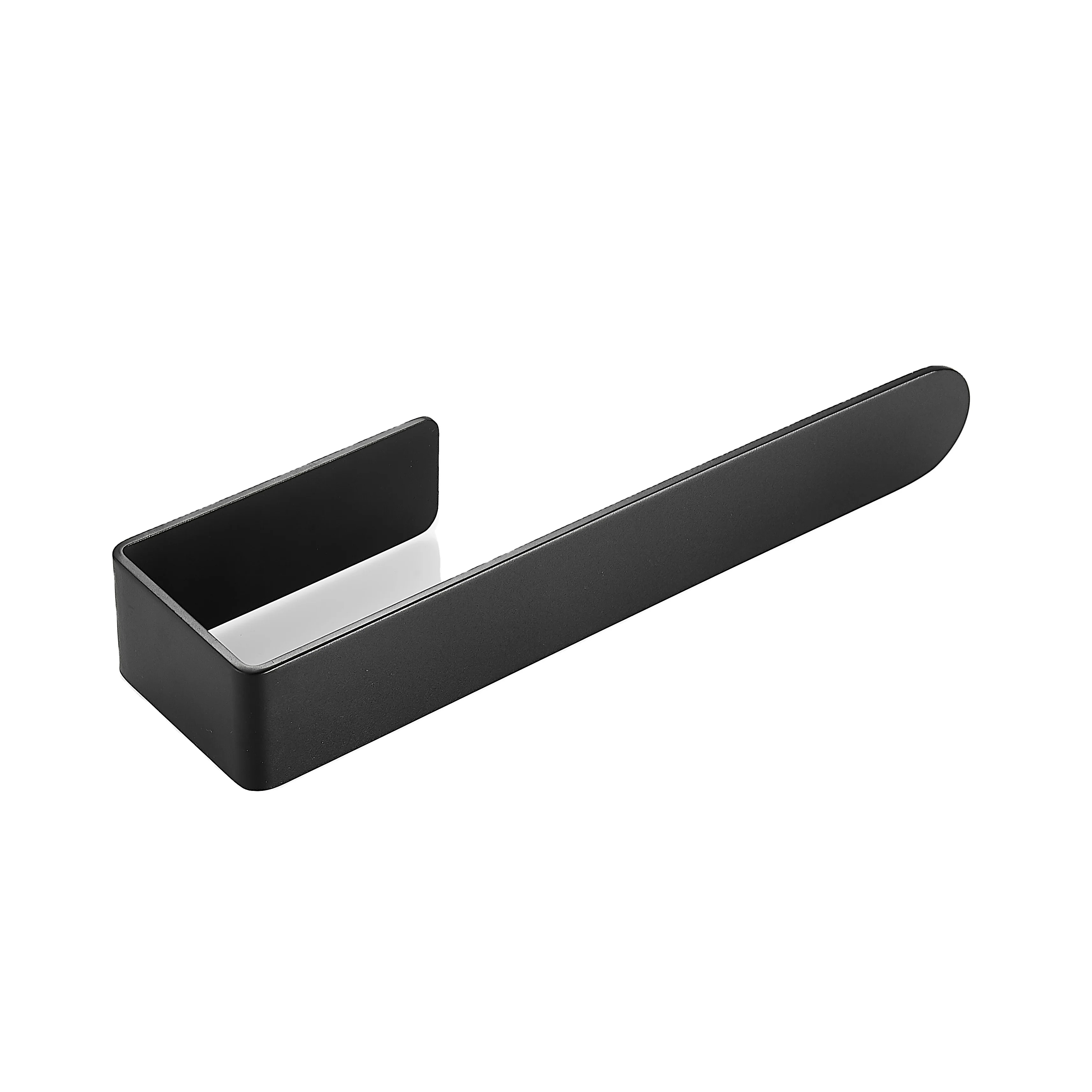 Black Wall Mount Bathroom Kitchen 304 Stainless Steel Toilet Roll Paper Holder