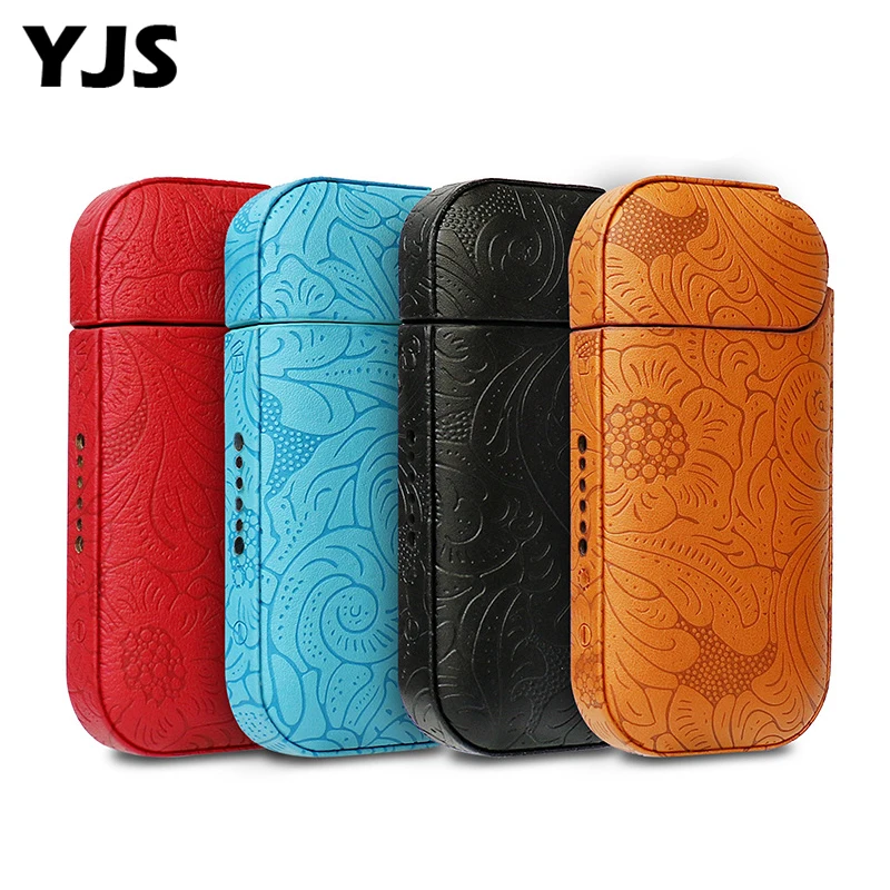 YJS Hot Sale Ecig Accessories Sticker Skin PC PU TPU Plastic Transparent Pouch Cover Leather Case