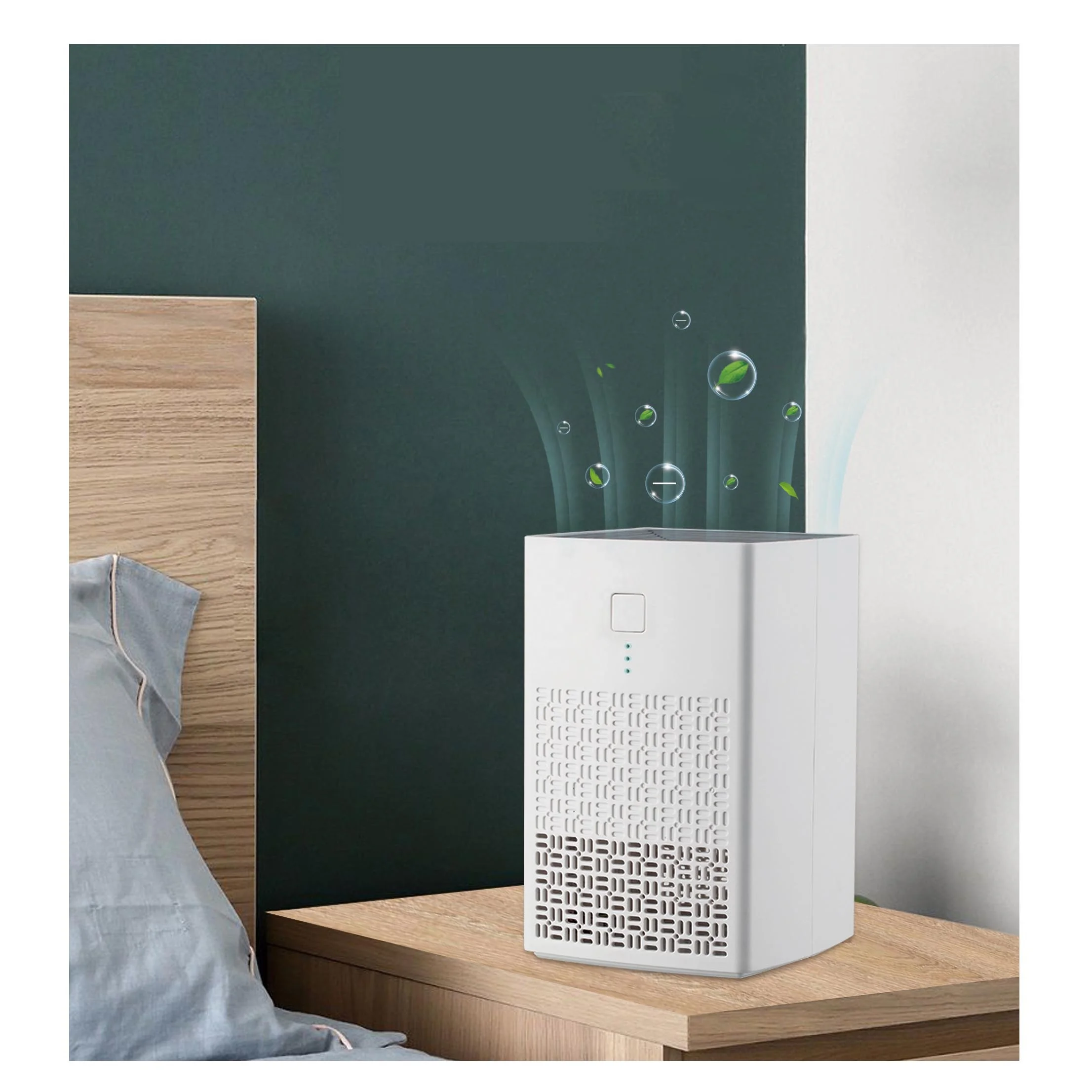 Двигатель постоянного тока портативный УФ бытовая техника HEPA фильтр фильтра с активированным углем 3 в 1 UVC смарт-очиститель воздуха для