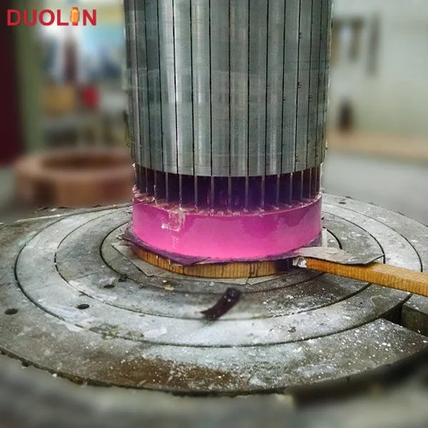 Индукционная ротора пайки машины