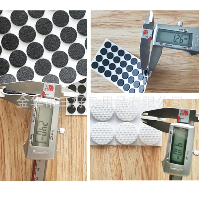 Sanhao Hot Sale High Quality 125 piece felt Furniture round Pads for Hardwood Floors Furniture Protector