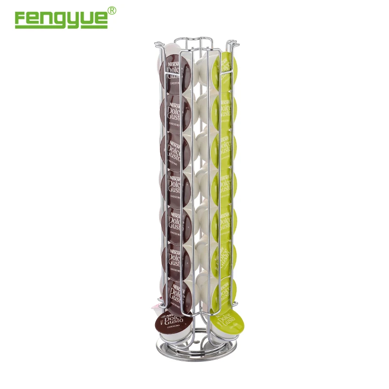 Fengyue Design&Produce Slim Vertical Stand Coffee Pod Storage for Dolce Gusto Capsules