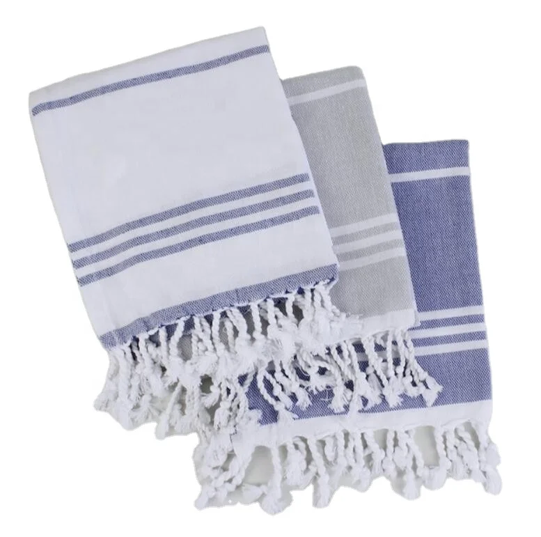 Wholesale China Multi-Purpose Turkish Towel 100% Cotton Peshtemal Towel Hummam Fouta Towels