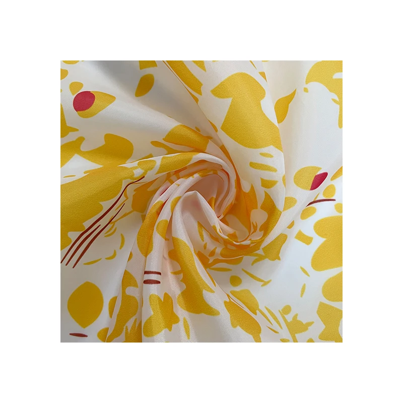 Factory supply handbag shopping bag lining suit jacket lining printing fabric