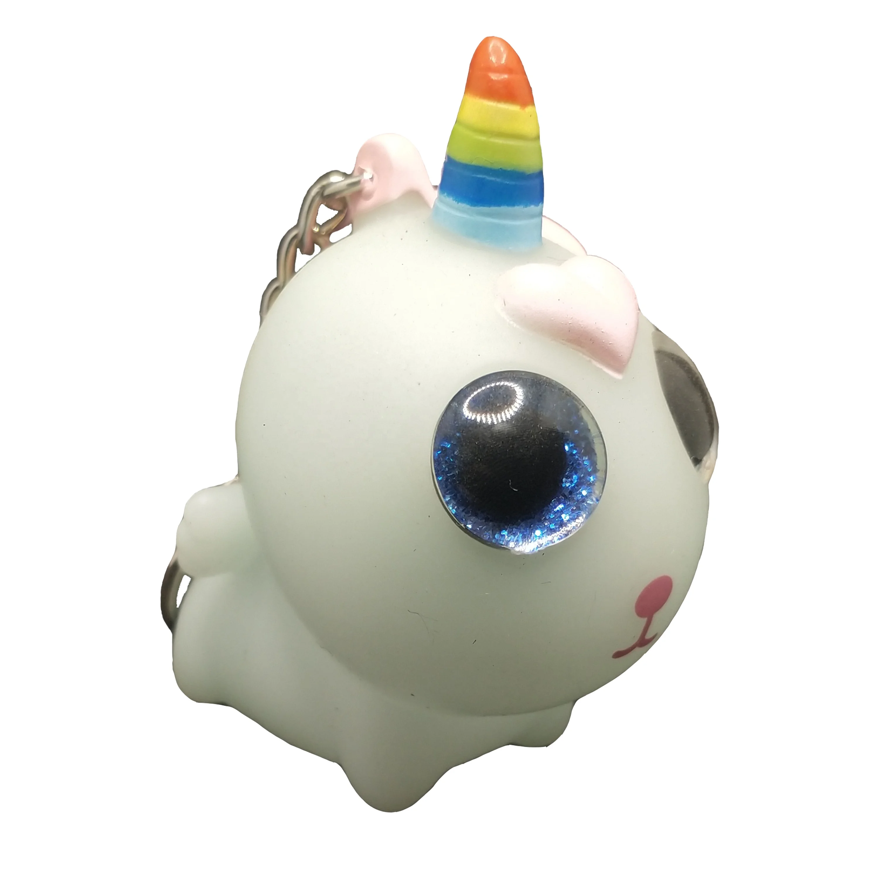 Оптовая продажа популярный брелок для глаз игрушки блестящий выскочки из ПВХ детей