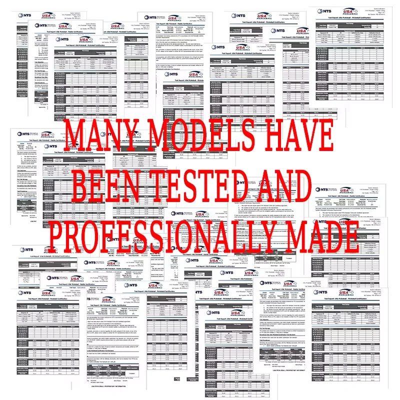 Wholesale Custom Pickleball Paddle Set T700 Thermoformed Glass Carbon Fiber Graphite Pickleball Paddles