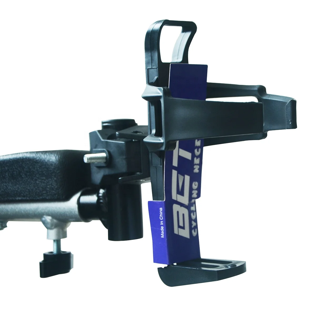 KSP-11 Cushion aluminum folding power wheelchair withfoldable laptop holder with cup holder